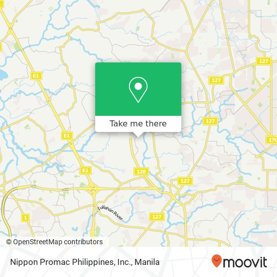 Nippon Promac Philippines, Inc. map