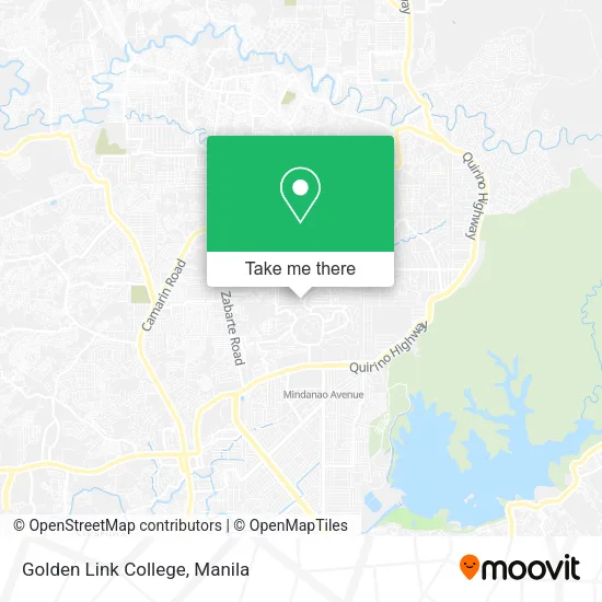 Golden Link College map