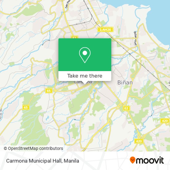 Carmona Municipal Hall map
