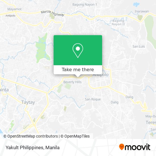 Yakult Philippines map