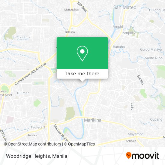 Woodridge Heights map