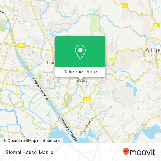 Siomai House map