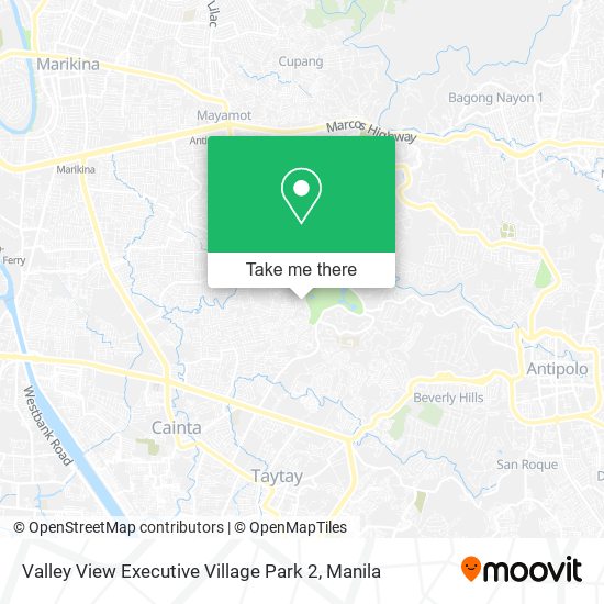 Valley View Executive Village Park 2 map