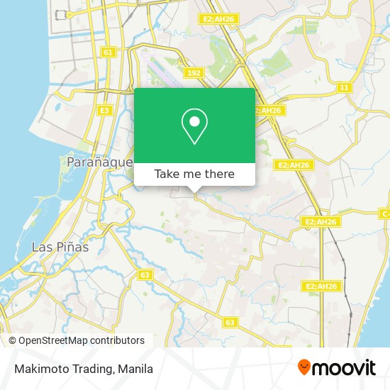 Makimoto Trading map