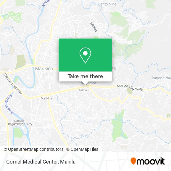 Cornel Medical Center map