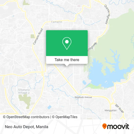 Neo Auto Depot map
