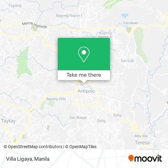 Villa Ligaya map