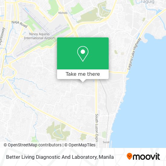 Better Living Diagnostic And Laboratory map
