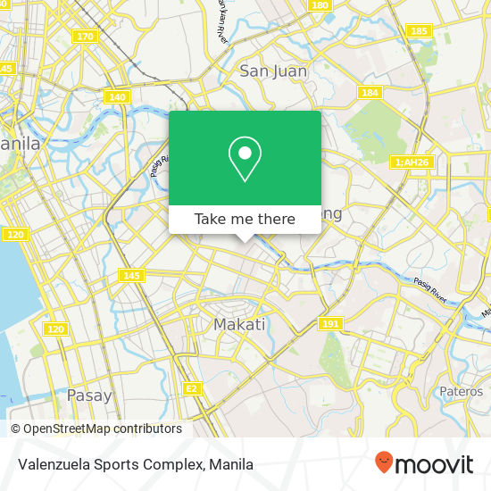 Valenzuela Sports Complex map