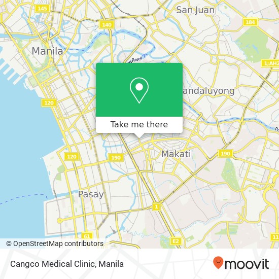 Cangco Medical Clinic map