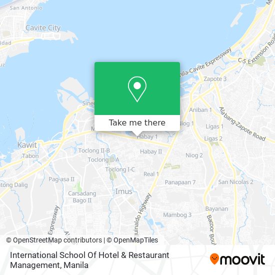 International School Of Hotel & Restaurant Management map