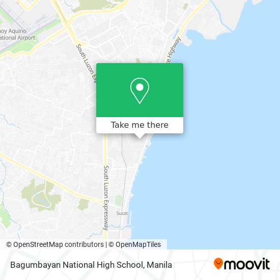 Bagumbayan National High School map