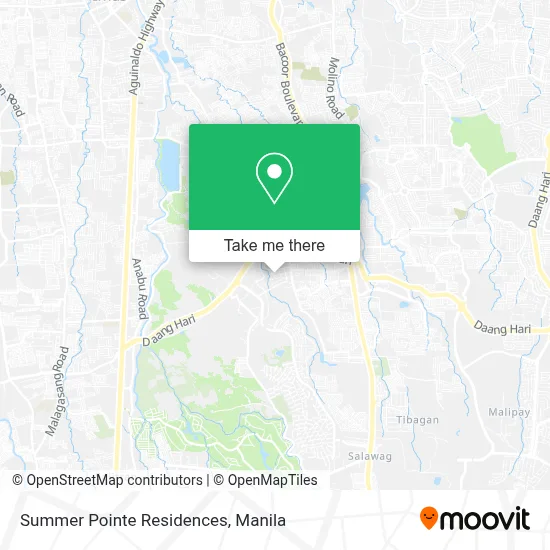 Summer Pointe Residences map