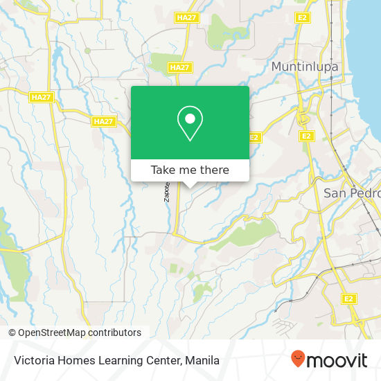 Victoria Homes Learning Center map