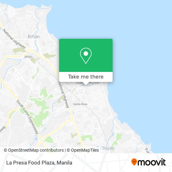 La Presa Food Plaza map