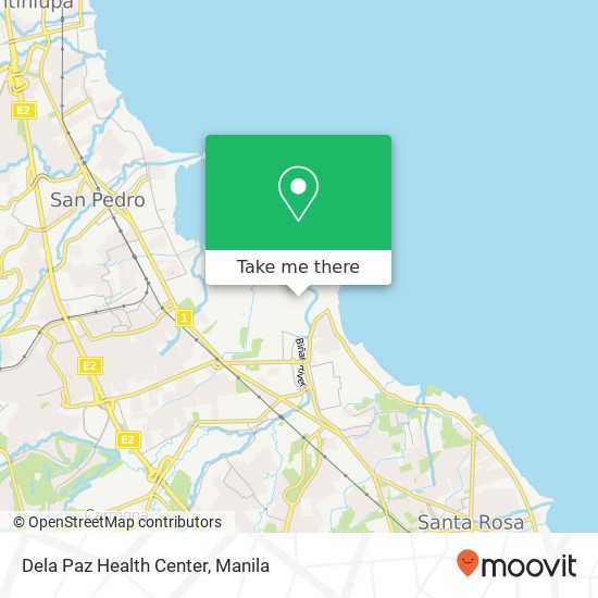 Dela Paz Health Center map