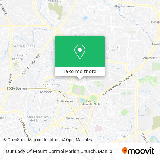 Our Lady Of Mount Carmel Parish Church map