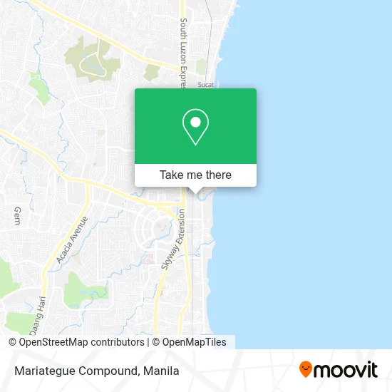 Mariategue Compound map