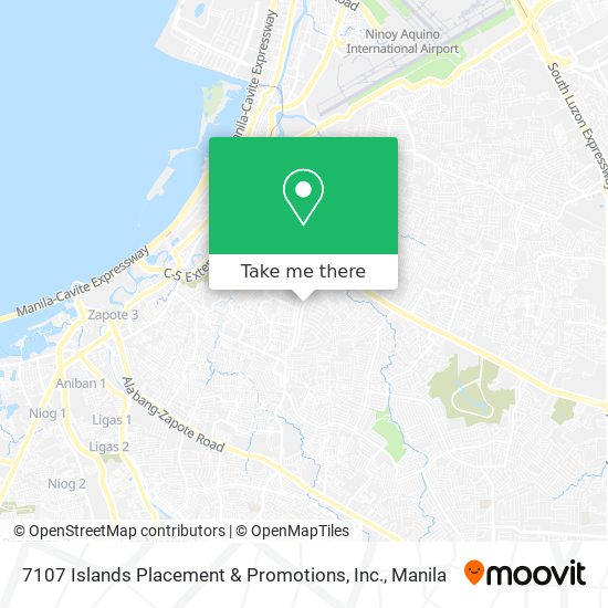 7107 Islands Placement & Promotions, Inc. map