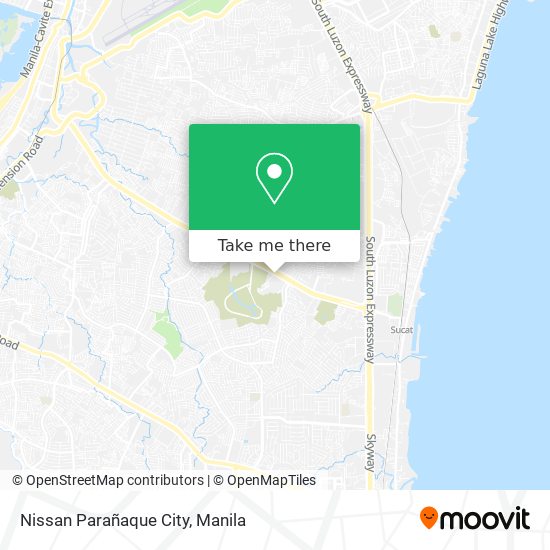 Nissan Parañaque City map