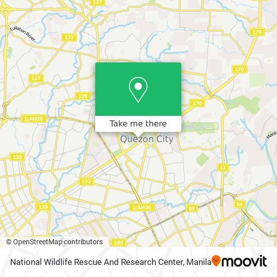 National Wildlife Rescue And Research Center map