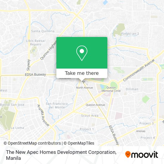 The New Apec Homes Development Corporation map
