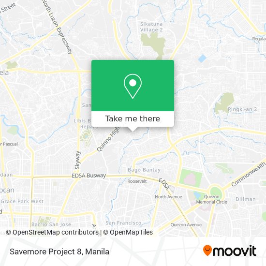 Savemore Project 8 map