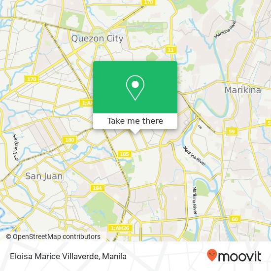 Eloisa Marice Villaverde map