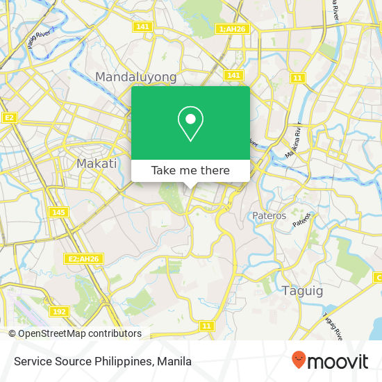 Service Source Philippines map