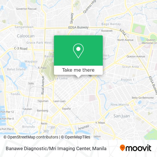 Banawe Diagnostic / Mri Imaging Center map