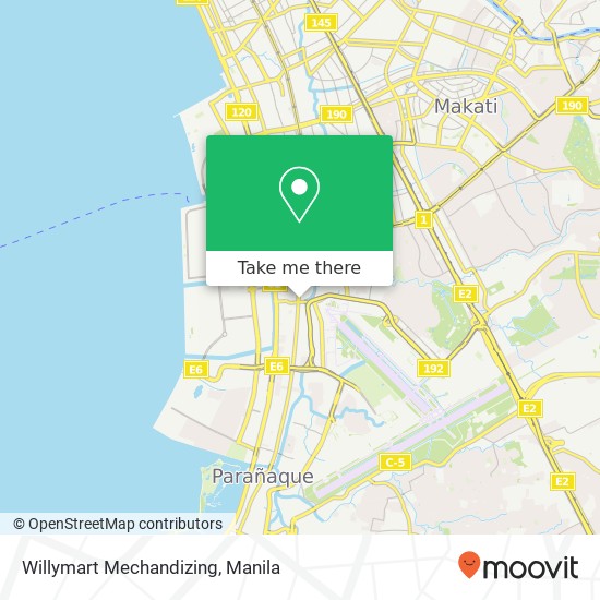 Willymart Mechandizing map