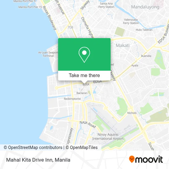 Mahal Kita Drive Inn map