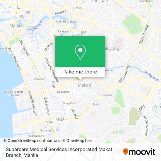 Supercare Medical Services Incorporated Makati Branch map