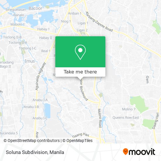 Soluna Subdivision map