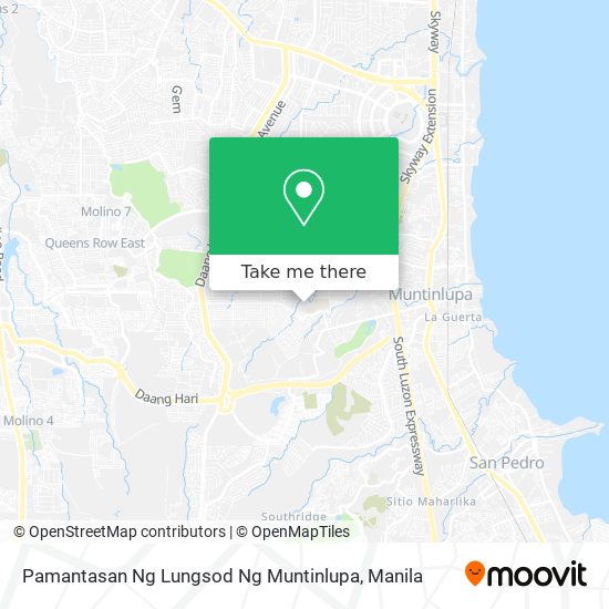 Pamantasan Ng Lungsod Ng Muntinlupa map