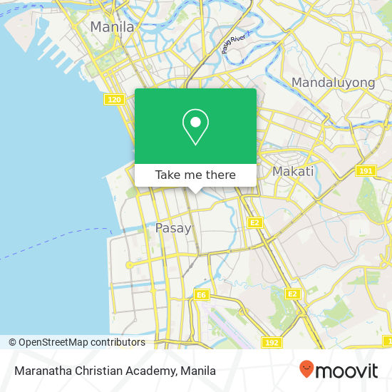 Maranatha Christian Academy map