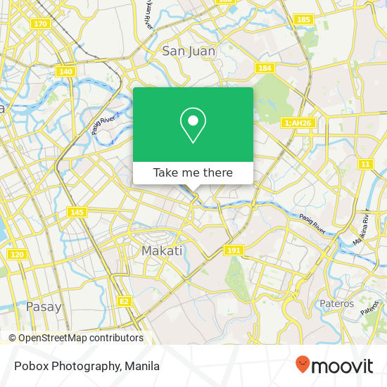 Pobox Photography map
