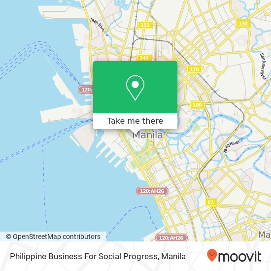 Philippine Business For Social Progress map