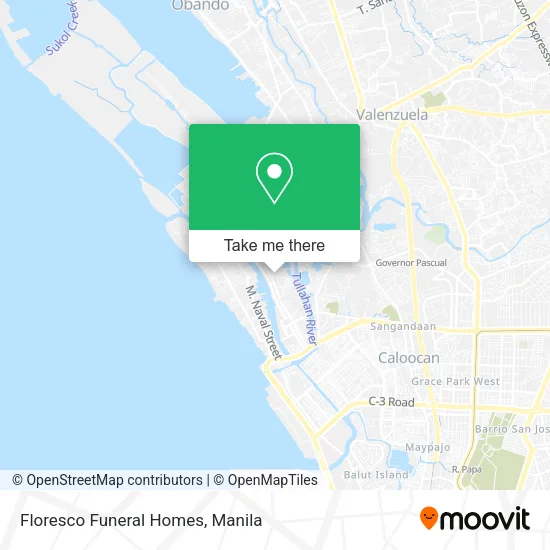 Floresco Funeral Homes map