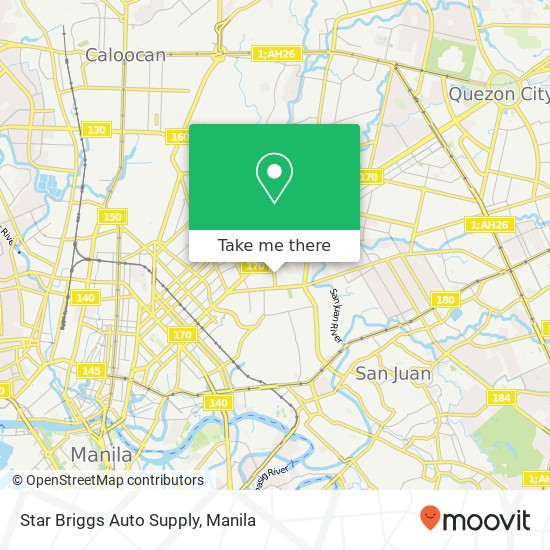 Star Briggs Auto Supply map