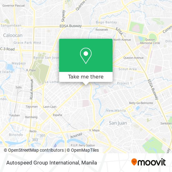 Autospeed Group International map