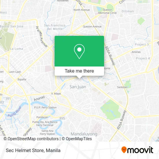 Sec Helmet Store map