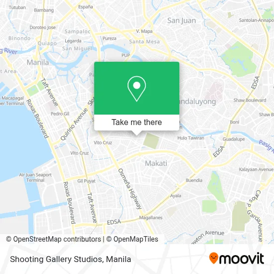 Shooting Gallery Studios map