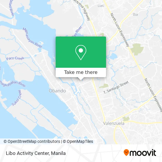 Libo Activity Center map