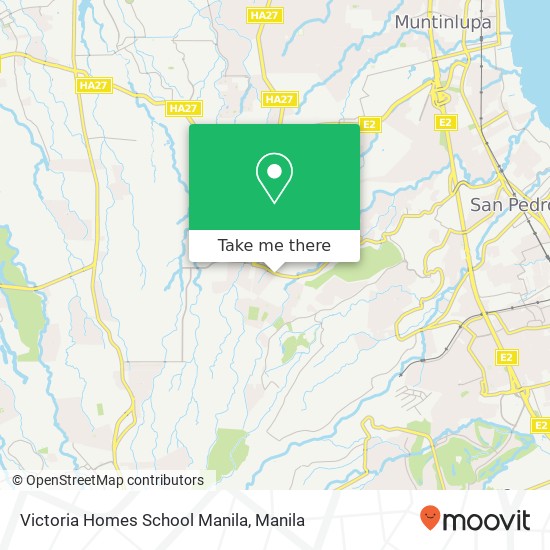 Victoria Homes School Manila map