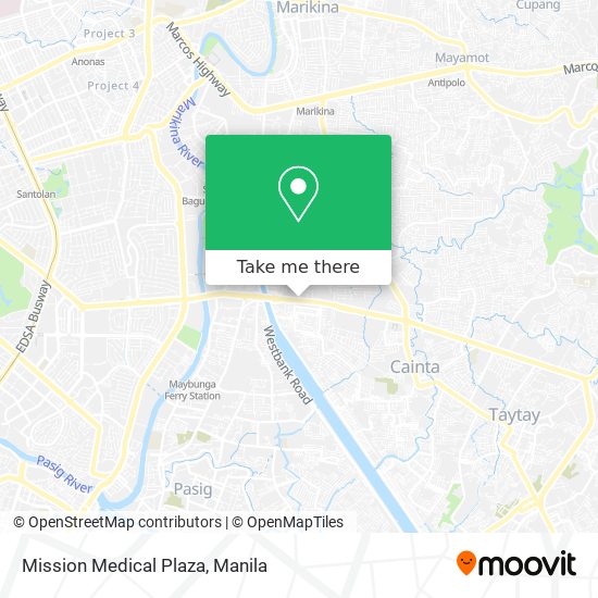 Mission Medical Plaza map
