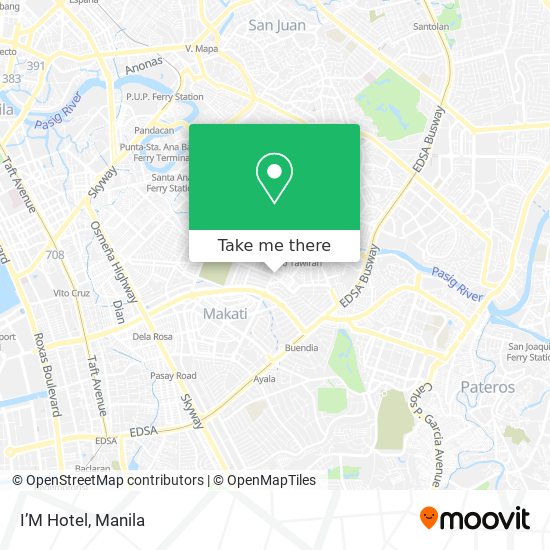 I’M Hotel map