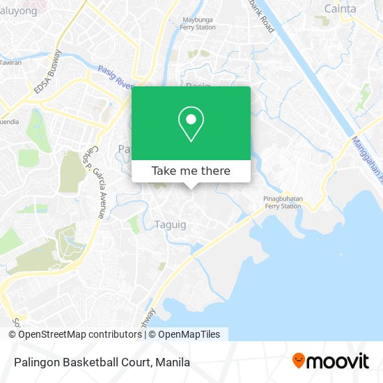 Palingon Basketball Court map