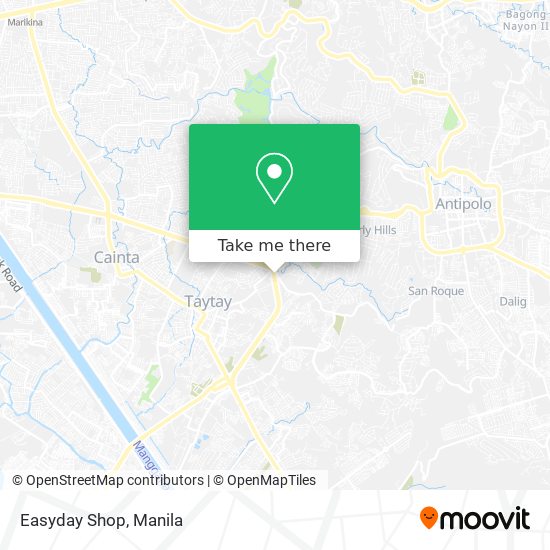 Easyday Shop map