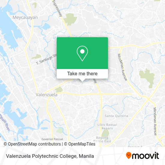 Valenzuela Polytechnic College map